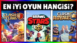 En İyi Supercell Oyunu Hangisi🤔KATMAN LİSTESİBrawl Stars [upl. by Lerret]