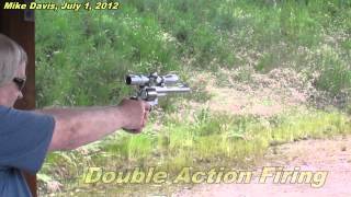 454 Casull vs 45 LC P Recoil Test Super Redhawk [upl. by Ahsenet]