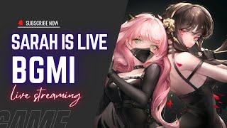 BGMI Live Stream  Custom Rooms  Super Sarah bgmi live stream [upl. by Sinoda]