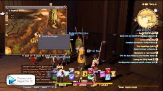 FFXIV ARR  How to Get Dragoon Job Quest [upl. by Donelu]