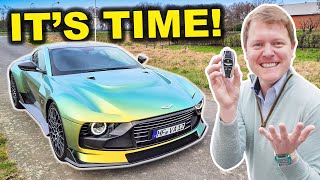 WORLDs FIRST DRIVE in New Aston Martin VALOUR [upl. by Dermot]