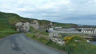 ROAD TO BALLINTOY HARBOUR  COUNTY ANTRIM  NORTHERN IRELAND [upl. by Almeria]