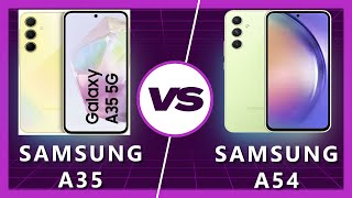 Samsung A35 Vs Samsung A54 Which Should You Pick [upl. by Murrah]