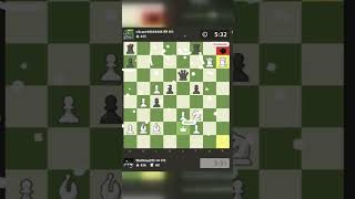 Can you guess the move that led to an unexpected checkmate shorts chess [upl. by Surat]