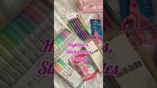 Must haves in school backpacks for girliess🩷 aesthetic youtubeshorts tipsandtricks [upl. by Henrie]