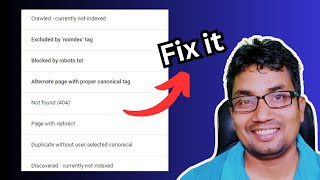 Fix google search console errors  google search console tutorial [upl. by Prudence]