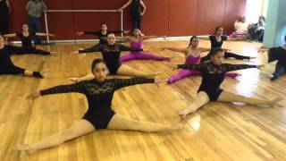 ISTD Modern Grade 4 Hip Loosening Exercise Girls [upl. by Strain702]