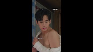 No longer married but cares just as much KimSoohyun KimJiwon QueenOfTears Netflix [upl. by Ltsyrk166]