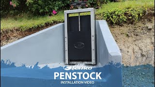 Fernco  Penstock Installation Video [upl. by Elbart]