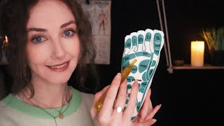 ASMR Wellness Clinic Chakra Balancing Acupressure [upl. by Nobell]