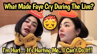 FAYEYOKO  WHAT MADE FAYE CRY DURING THE LIVE [upl. by Hakym]