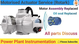 Motorised Valve Actuator Service  Rotark Actuator  Motor Replaced rotarkMOVservice [upl. by Tenahs]