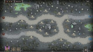 Kingdom Rush Walkthrough  Hard  Steam Version  Ancient Necropolis  3 Stars [upl. by Mischa679]