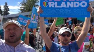 Verity Baptist Church Protest Sacramento 2016 [upl. by Nnanaej]