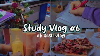 6 SINIF DERS ÇALIŞMA GÜNLÜĞÜM 6 Sesli Vlog ✨ Yeni kalem coco pops 103 soru 📖 🥴 [upl. by Hoebart204]