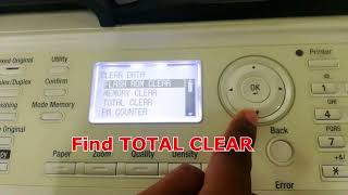 Fix problem  konica minolta bizhub 206226195C221215 maintenance call m2 [upl. by Llevron]