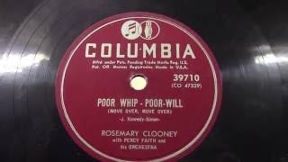 Rosemary Clooney Poor whippoor will 1952 [upl. by Htiffirg]