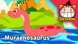 Muraenosaurus  Dino Rescue Team  4K cartoon  REDMON [upl. by Aya]