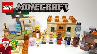 LEGO Minecraft the Illager Raid 21160 Set Review [upl. by Aliek53]