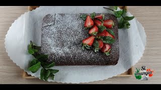 Torta di albumi al cacao  MORBIDISSIMA e FACILISSIMA [upl. by Ettedranreb]