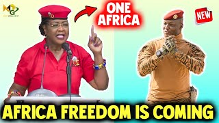 Dr Arikana Powerful Revolutionary Speech on front of Captain Traore Shocks the World [upl. by Ibrahim715]