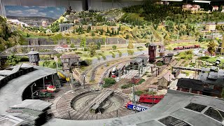 Unfassbar Riesige Modelleisenbahn Anlage  Größte Modellbahn Süddeutschland mit mehreren H0 Anlagen [upl. by Leuqim]