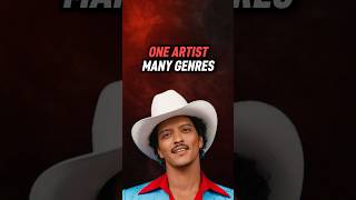 One artist many genres  Bruno Mars 🔥 Which genre did I forgot [upl. by Riatsila]