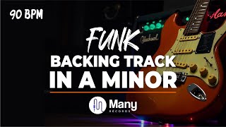 Funk Rock Backing track in A minor [upl. by Mok]