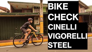 YEAR END BIKE CHECK CINELLI VIGORELLI STEEL [upl. by Kolodgie550]