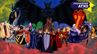 Evolución de los Villanos de Disney 1937  2021  ATXD ⏳ [upl. by Bergeman869]