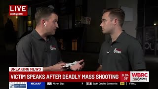 Victim mayor speak after Birmingham mass shooting [upl. by Nilved]