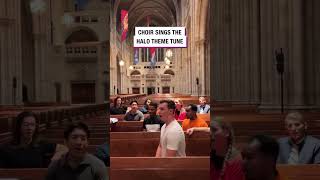 Choir Sings Halo Theme In Church [upl. by Rosette]