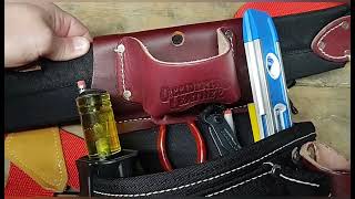 DIY Tool Belt Setup Occidental Leather B8064 Fastener Bag and B8018DB Tool Bag [upl. by Obe]