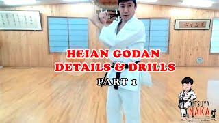 Heian Godan Drills and Details  Part 1 [upl. by Benge]