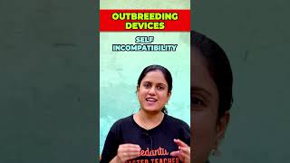 Outbreeding Devices In Plants  Sexual Reproduction in Flowering Plants neet biology shorts [upl. by Taddeo]