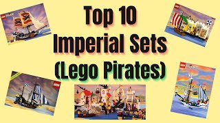 Top 10 Best Imperial Sets of ALL time Lego Pirates ⚔ [upl. by Aivart]