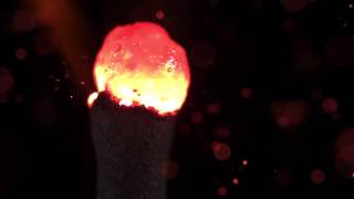 Wunderkerze in Zeitlupe  Sparkler in slowmotion  бенгальский огонь в замедленной съёмке [upl. by Chiles]