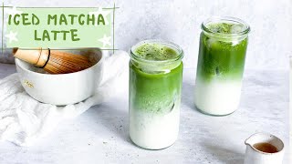 How to make a Iced Matcha Latte [upl. by Russom]