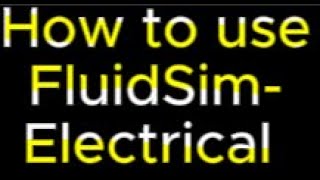 FluidSim Electrical Basic [upl. by Oiled]