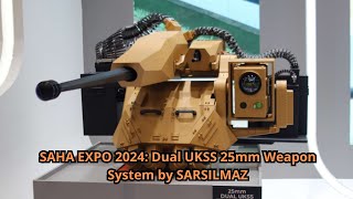 Dual UKSS 25mm Weapon System by SARSILMAZ [upl. by Harbard]