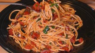 Spaghetti alla Puttanesca with Michaels Home Cooking [upl. by Shelden]