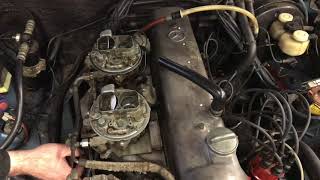 MercedesBenz W114 Vergaser ZENITH 3540 INAT Reparatur [upl. by Fries]