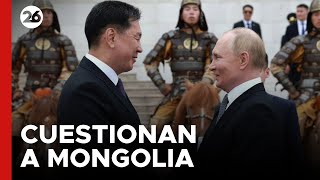 EEUU y la UE cuestionaron a Mongolia por no cumplir con la orden de arresto contra Vladimir Putin [upl. by Sukramed671]