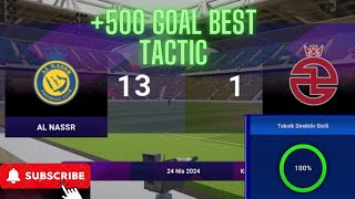 sm25 SOCCER Manager invincibility tactic best tactic  500 gol yenilmezilk taktiği sm25 [upl. by Neel136]