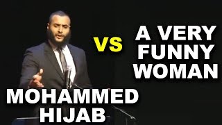 Mohammed Hijab Vs A Very Funny Woman [upl. by Shermie363]