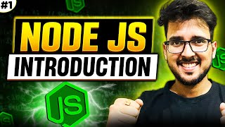 Intoduction to Nodejs amp Learn basics of javascript  Backend development tutorial [upl. by Eboh]