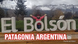 EL BOLSON PATAGONIA ARGENTINA NIEVE MONTAÑADE TODO [upl. by Buerger484]