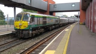 Irish Rail amp NIR Enterprise Dublin to Belfast amp return September 2014 [upl. by Etteuqal]