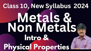 Metals amp Non Metals Physical Properties Class 10 New Syllabus 2024 physicsconceptsbyalisir [upl. by Ainivad]