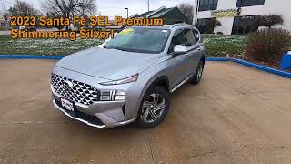 2023 Hyundai Santa Fe SEL Premium Quick Look [upl. by Nnire]